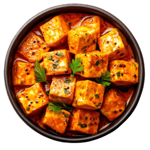 Paneer Tikka Masala <span>(Oven roasted paneer tikka cooked with Peppers, Sauce & herbs)</span>