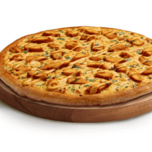 Butter Chicken Pizza <span>Onion, Green Pepper, Tomato Chicken, Butter Chicken Sauce</span>