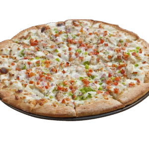 Chicken Ranch Club <span>Ranch Sauce, Onions, Green Peppers, Tomatoes & Chicken</span>